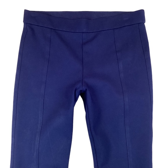 Tory Burch Slim Straight Stretch Pant Cropped - Picture 2 of 10